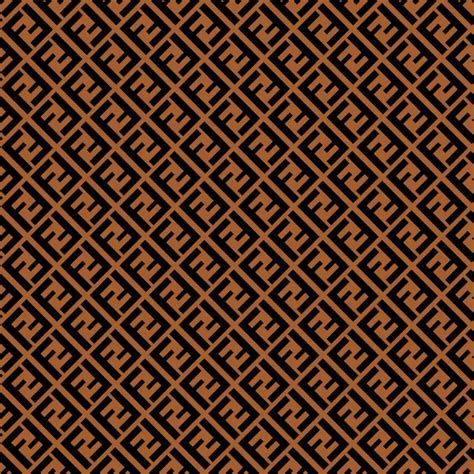 fendi logo pattern.